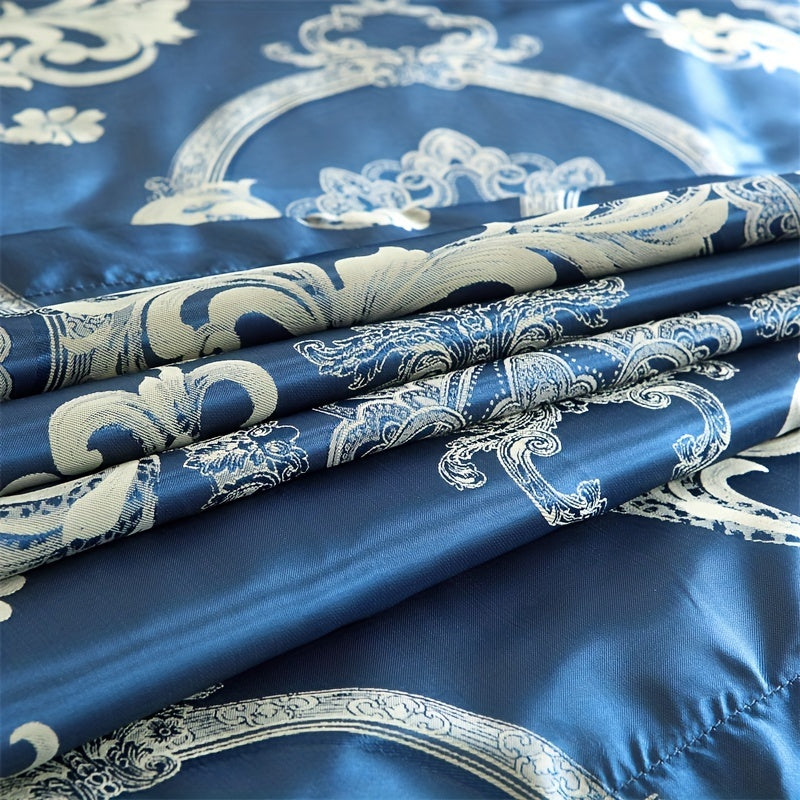Satin Jacquard Cover Set