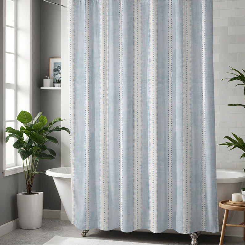 Luxe Fabric Shower Curtain