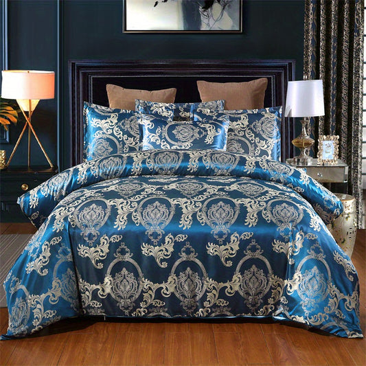 Satin Jacquard Cover Set