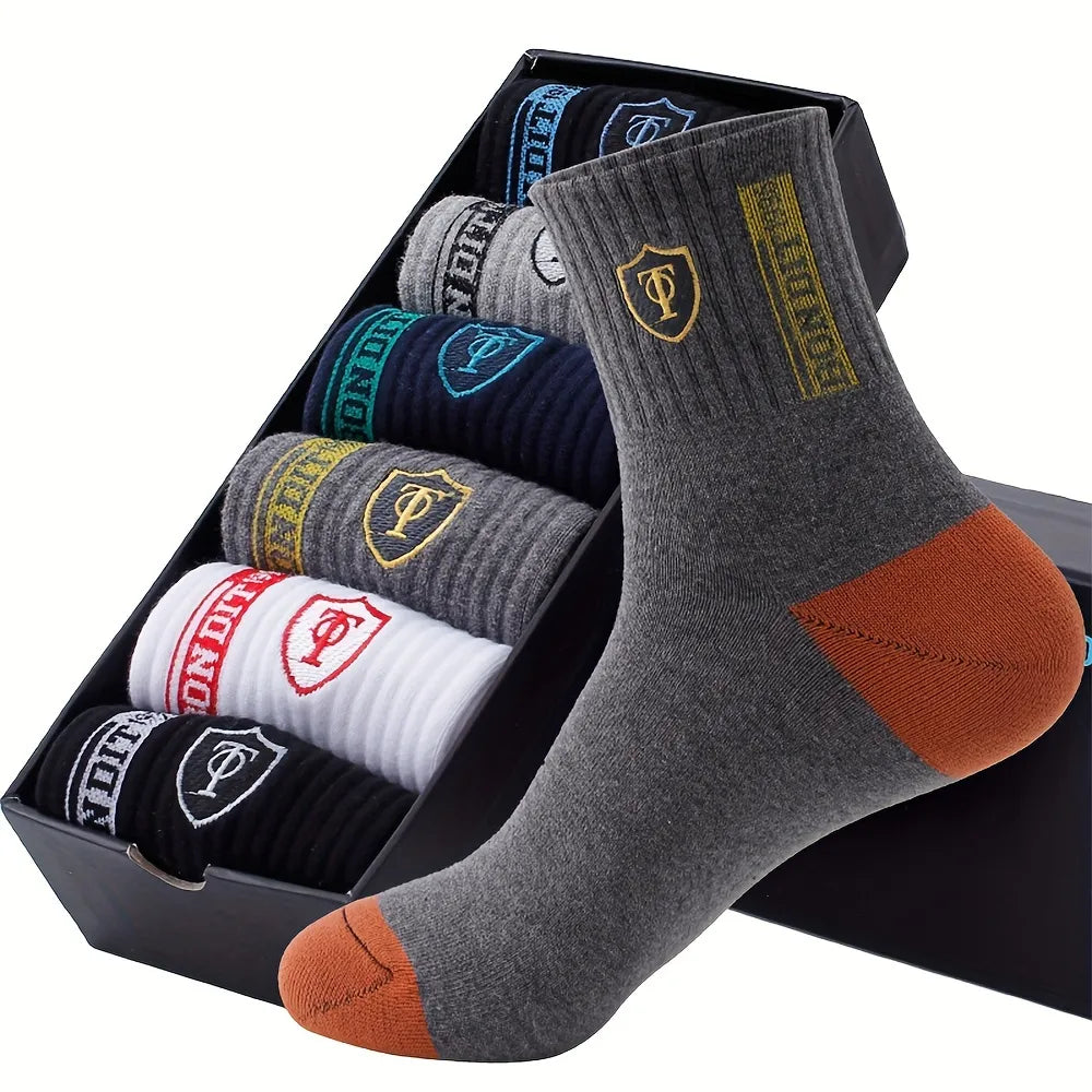 ErgoFit All-Day Comfort Socks (5-Pack)