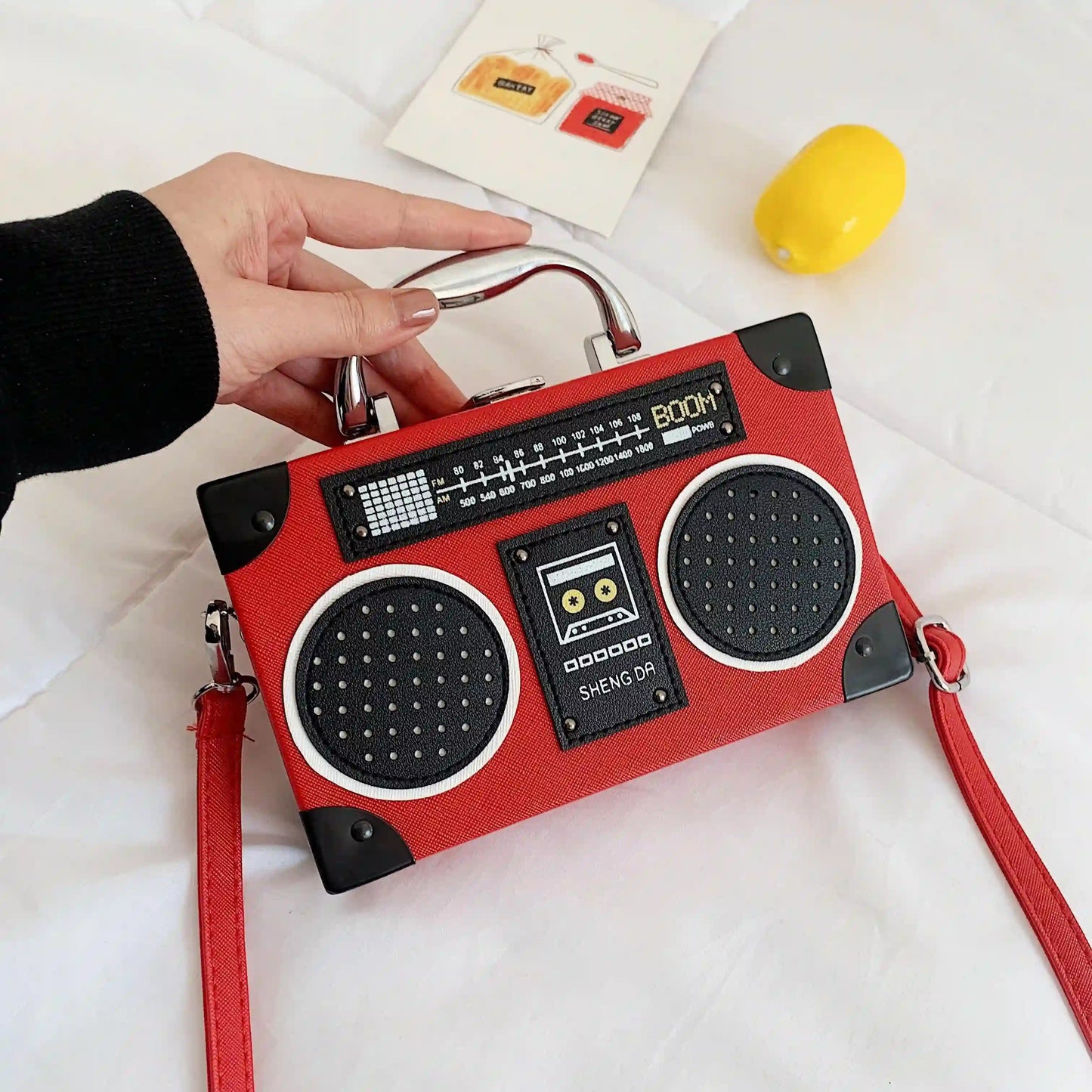Mini Radio Retro Crossbody