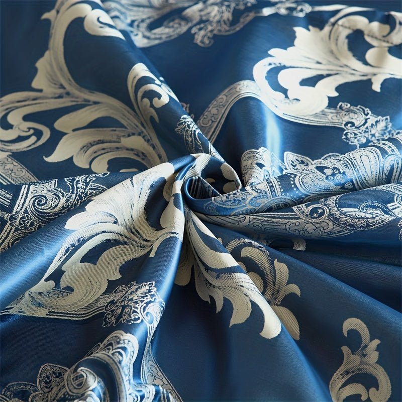Satin Jacquard Cover Set