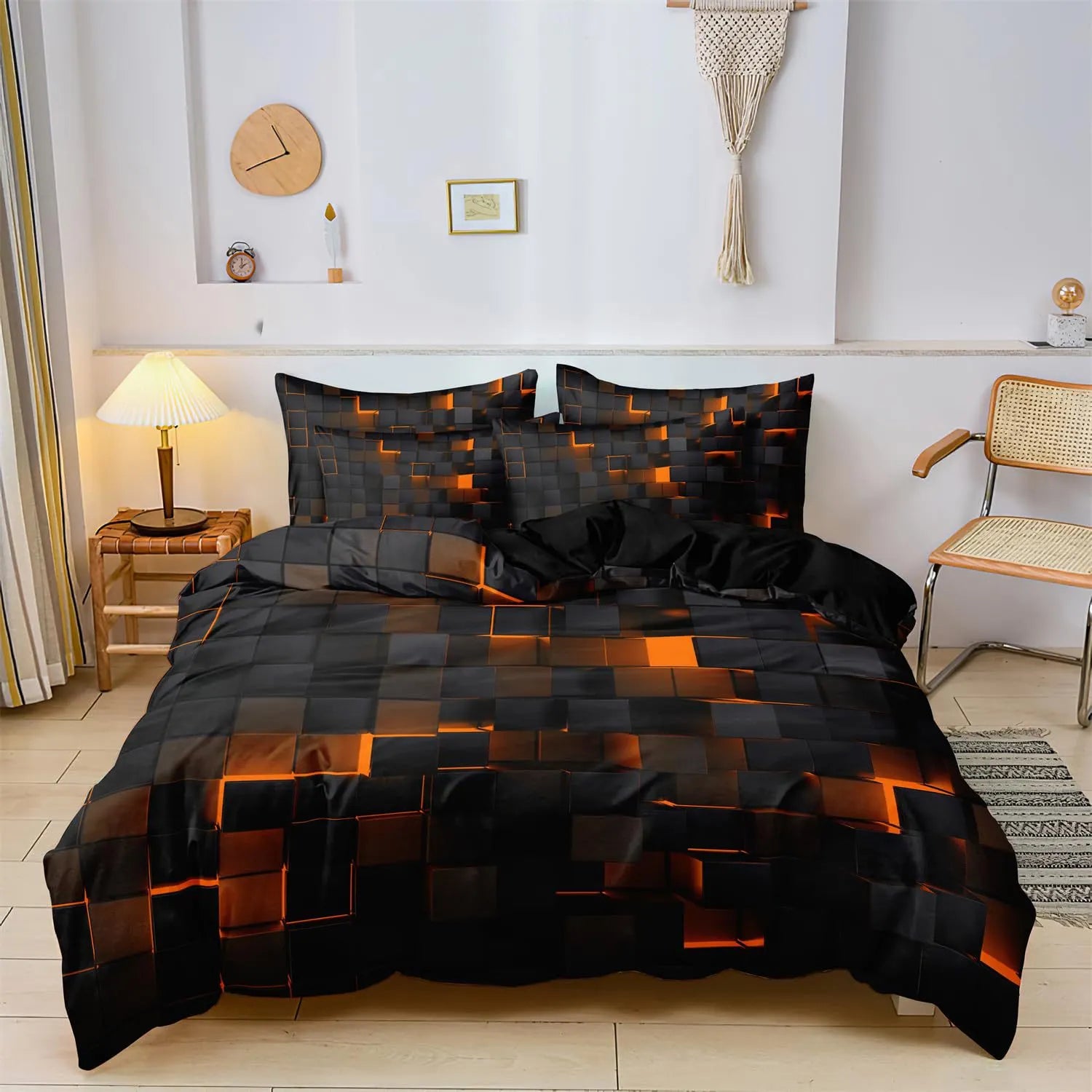 Easy-care and machine-washable Velura cover set with lasting color and softness