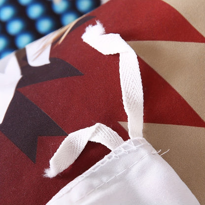Western Bead Print Duvet Cover Set