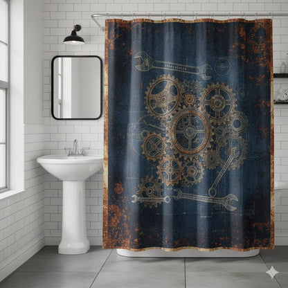 Luxe Fabric Shower Curtain