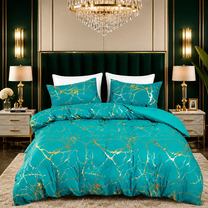 Luxury Gilded Vein Cover Set