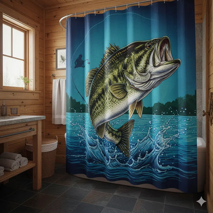 Luxe Fabric Shower Curtain