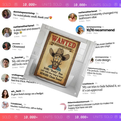 Luxe Fabric Shower Curtain