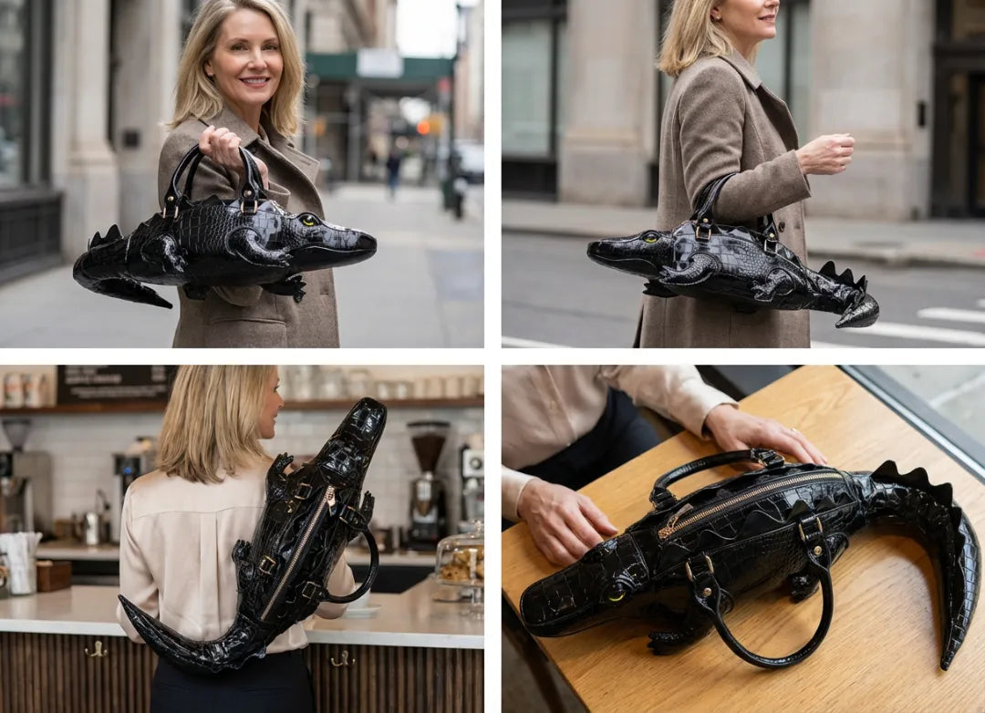 KGOODS | 3D Crocodile Handbag