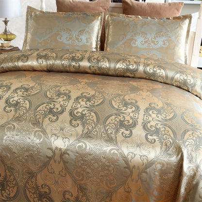 Satin Jacquard Cover Set