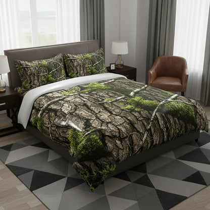 Rustic Wilderness & Wildlife Hunting Cover Set