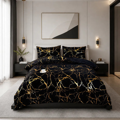 Luxury Gilded Vein Cover Set