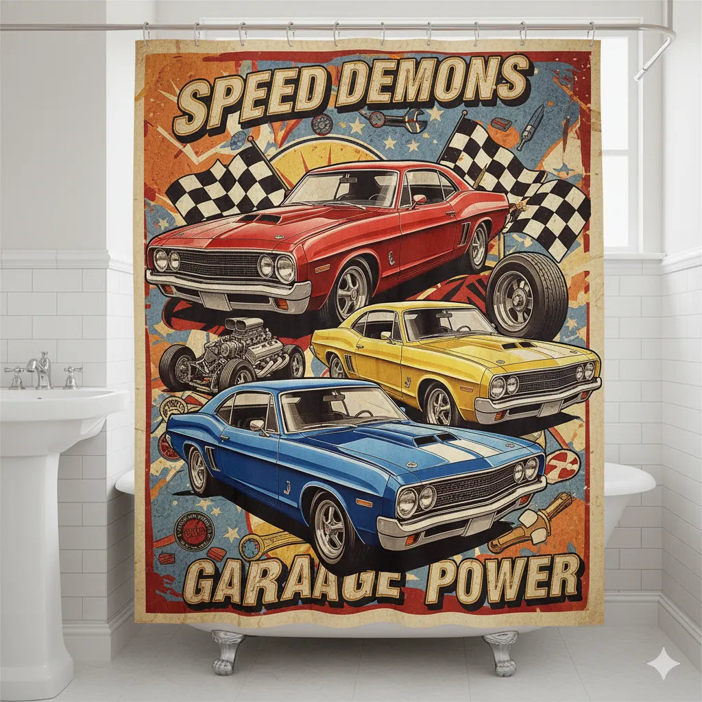 Luxe Fabric Shower Curtain