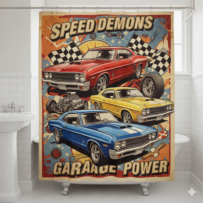 Luxe Fabric Shower Curtain