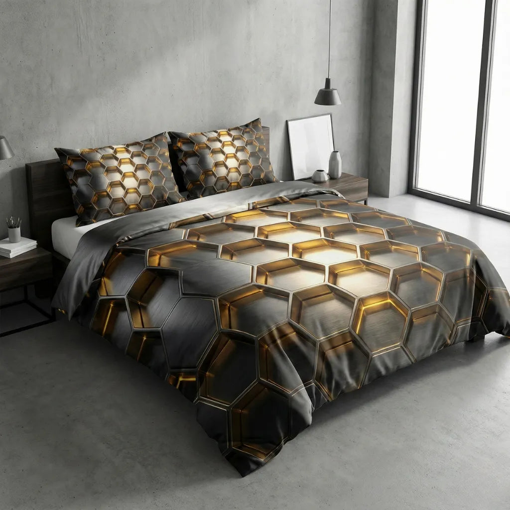 3D Geometric & Abstract Neon Cyberpunk Cover Set