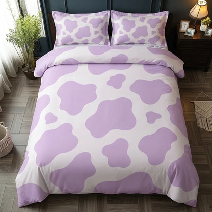 Dreamy Lavender Pattern 3-Piece Duvet Cover Set