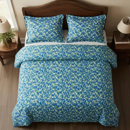 Fresh Spring Meadow 3-Piece Duvet Cover Set