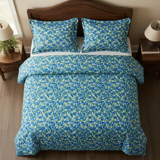 Fresh Spring Meadow 3-Piece Duvet Cover Set