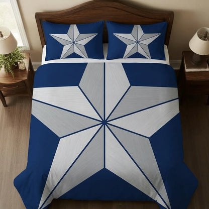 Classic Patriotic Spirit 3-Piece Duvet Cover Set