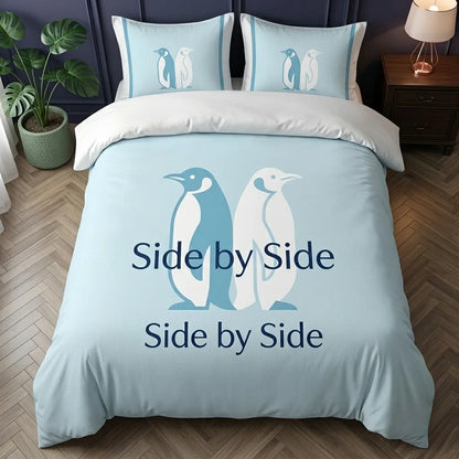 Cozy Winter Love 3-Piece Duvet Cover Set