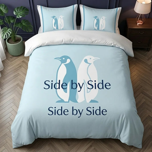 Cozy Winter Love 3-Piece Duvet Cover Set