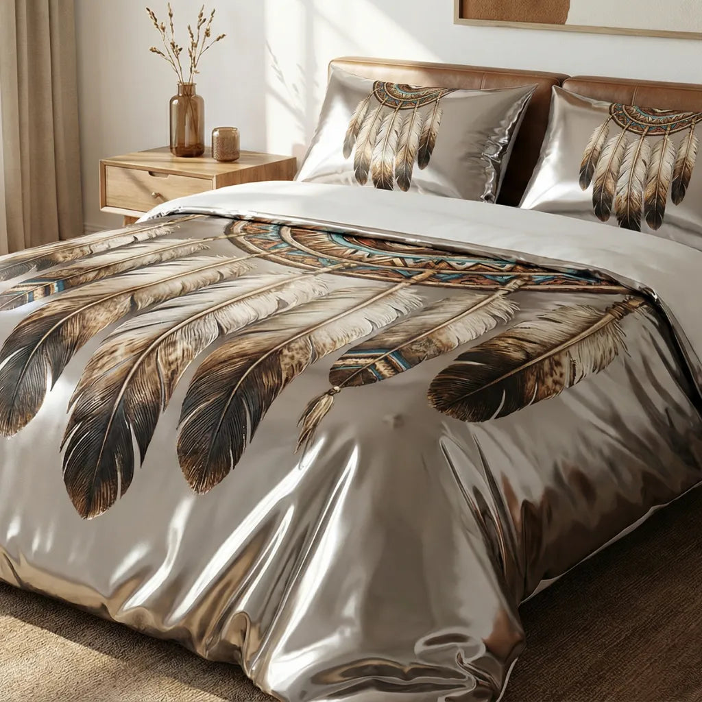 Rustic Wilderness & Wildlife Hunting Cover Set