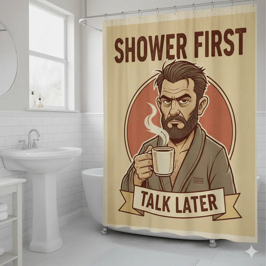 Luxe Fabric Shower Curtain