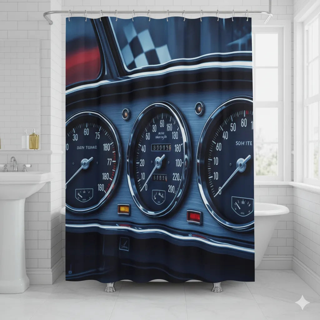 Luxe Fabric Shower Curtain