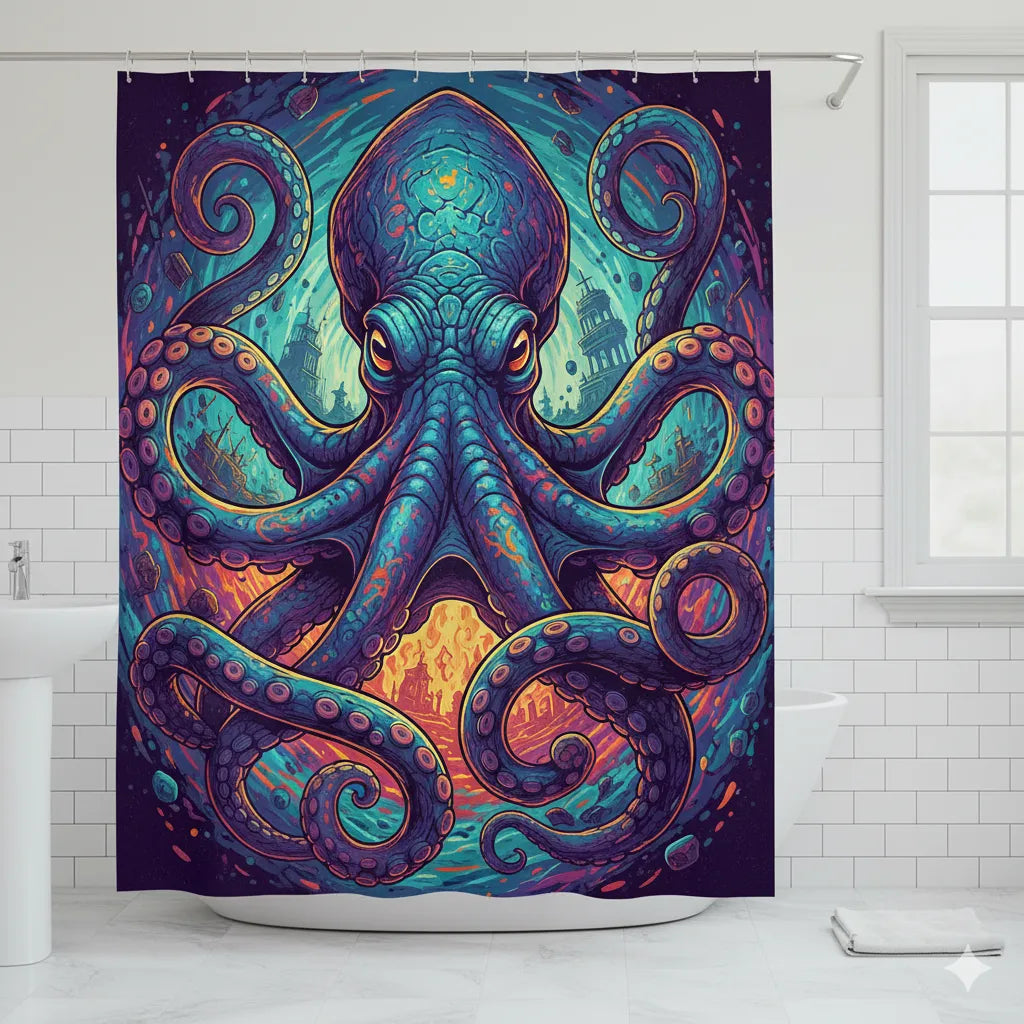 Luxe Fabric Shower Curtain