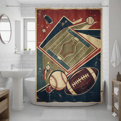 Luxe Fabric Shower Curtain