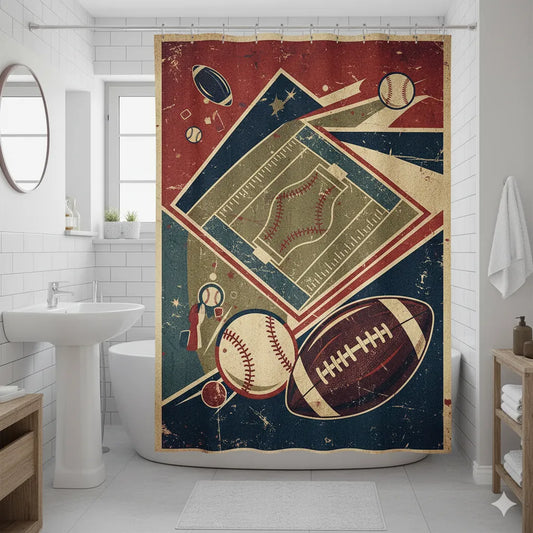 Luxe Fabric Shower Curtain