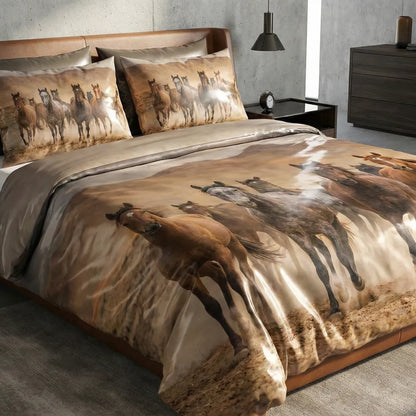 Rustic Wilderness & Wildlife Hunting Cover Set