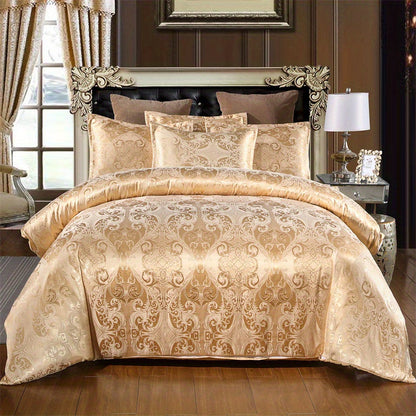 Satin Jacquard Cover Set