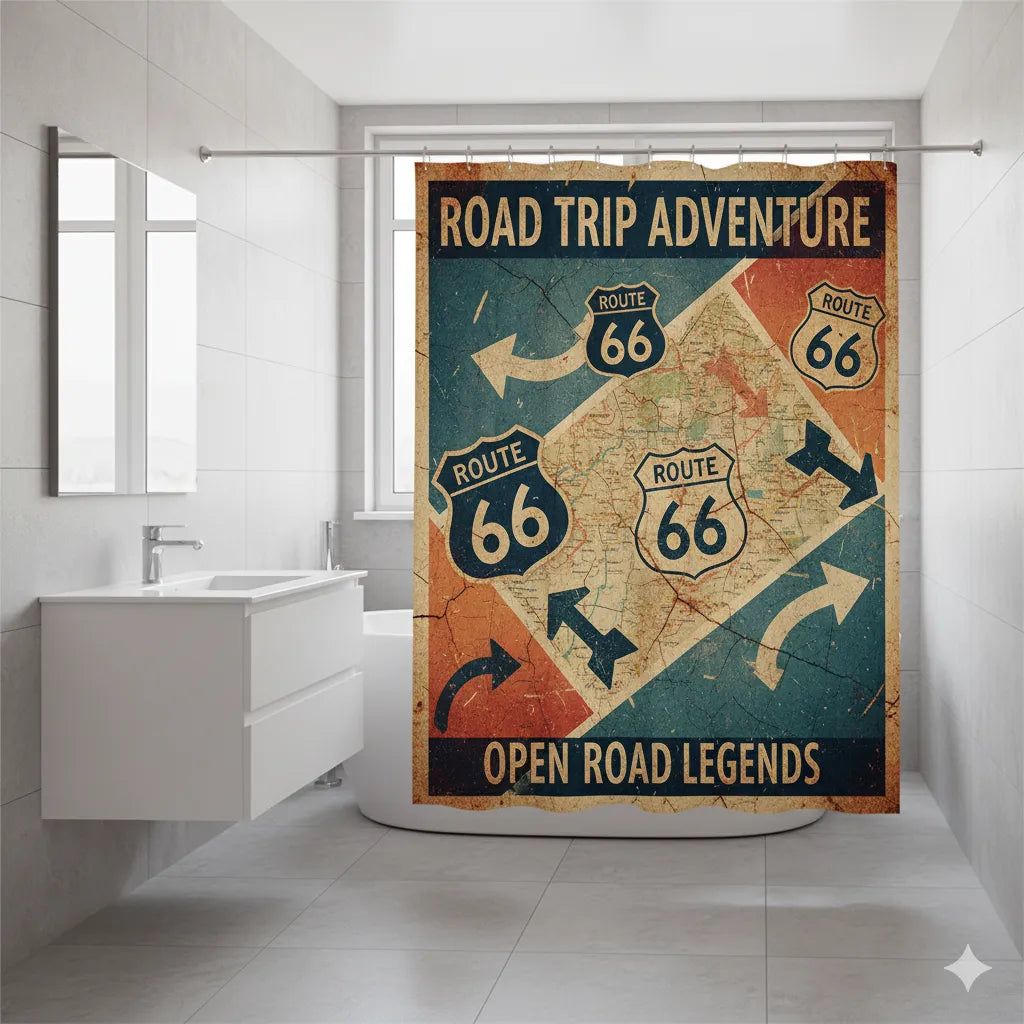 Luxe Fabric Shower Curtain