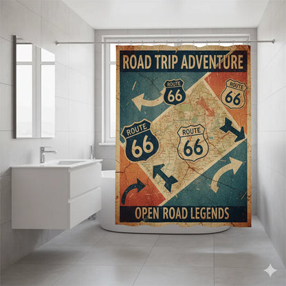 Luxe Fabric Shower Curtain