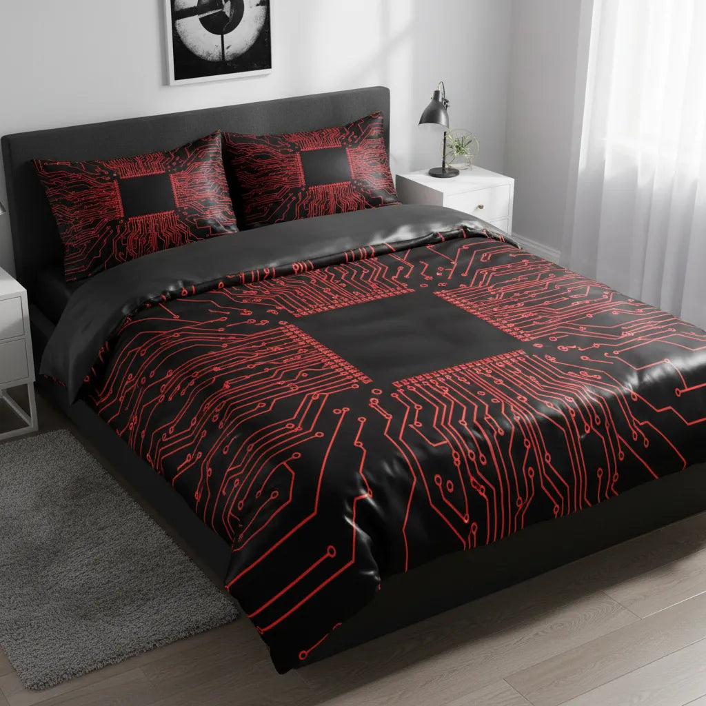 3D Geometric & Abstract Neon Cyberpunk Cover Set