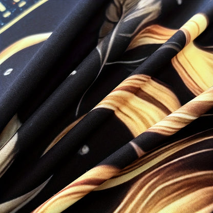 Sun Moon Celestial 3-Piece Duvet Cover Set