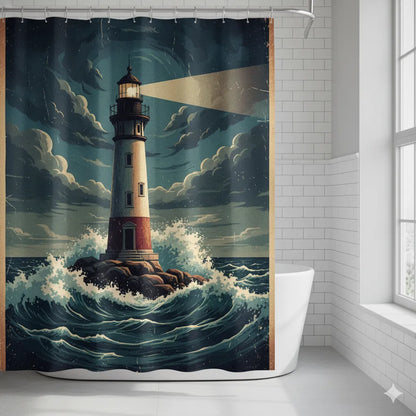 Luxe Fabric Shower Curtain