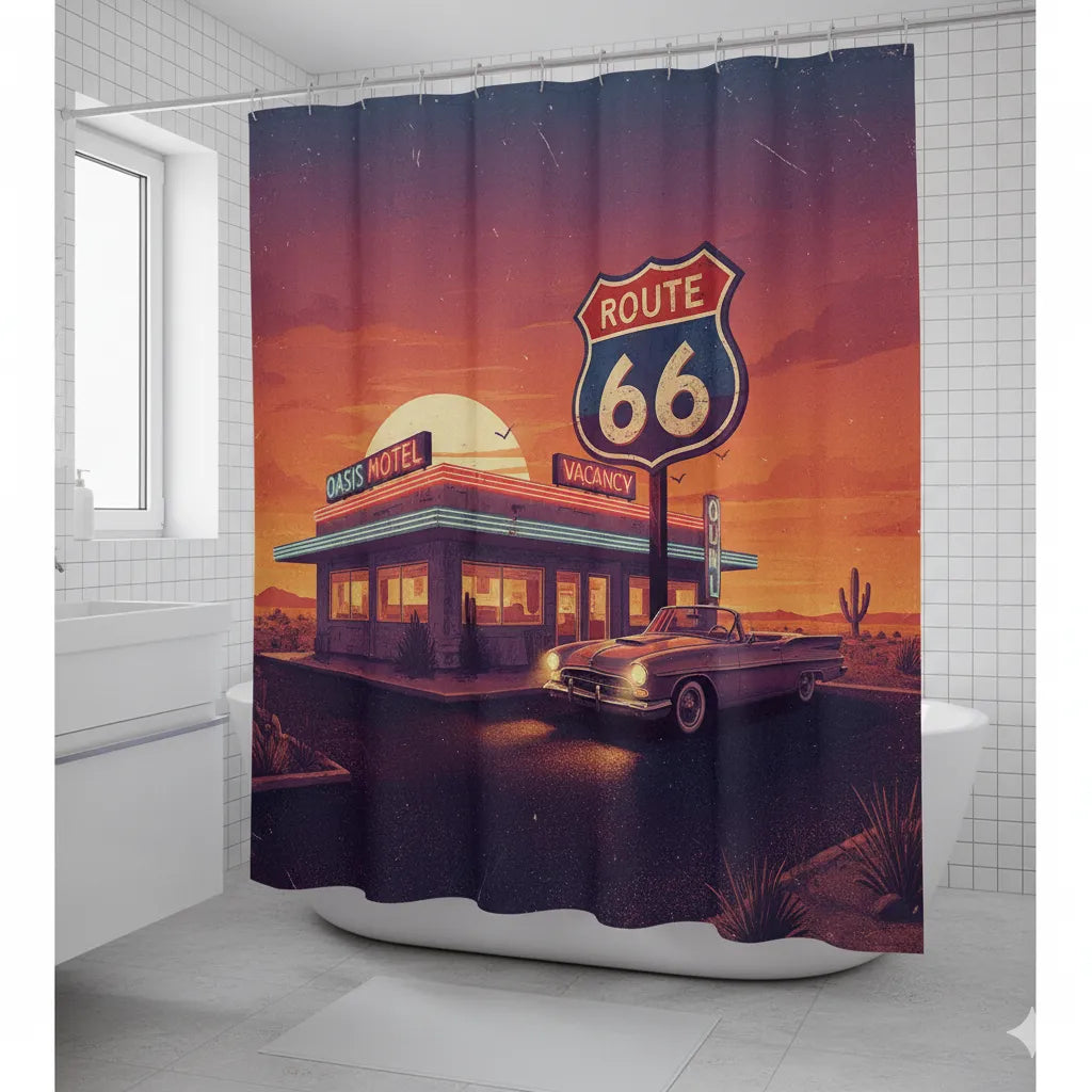 Luxe Fabric Shower Curtain