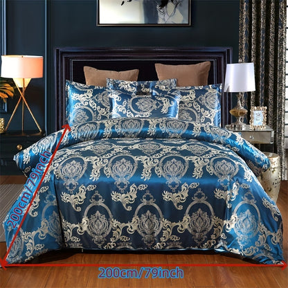 Satin Jacquard Cover Set