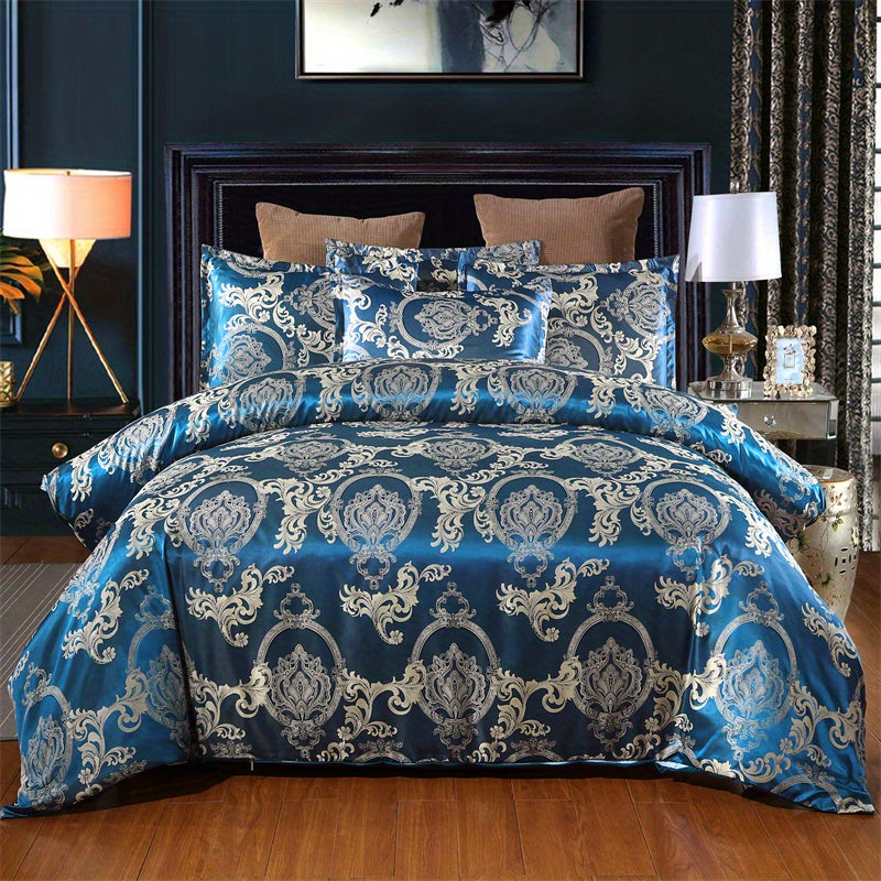 Satin Jacquard Cover Set