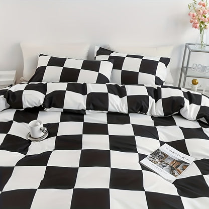 Checkered Quilt Set
