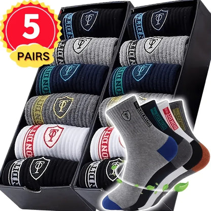 ErgoFit All-Day Comfort Socks (5-Pack)
