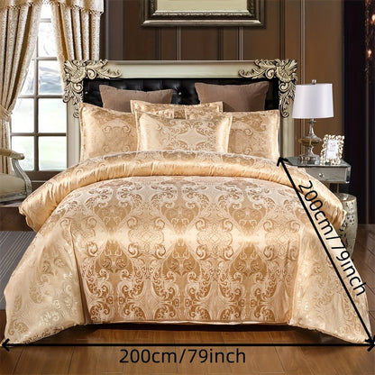 Satin Jacquard Cover Set