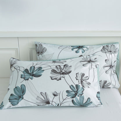 Modern Botanical Bloom 3-Piece Duvet Cover Set