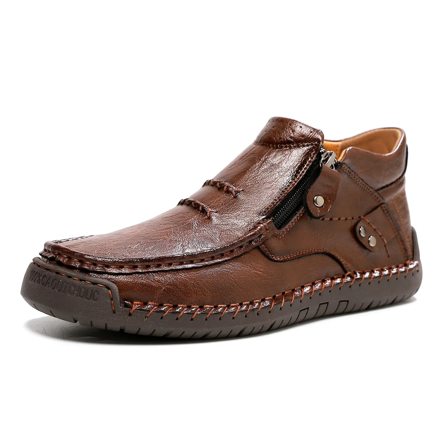 12-Hour Foot Freedom: The Anatomical Wide-Toe Boot for Pain-Free Standing & Driving