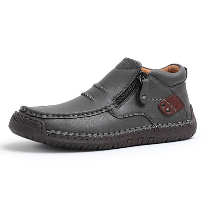 12-Hour Foot Freedom: The Anatomical Wide-Toe Boot for Pain-Free Standing & Driving