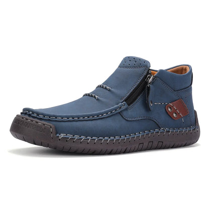 12-Hour Foot Freedom: The Anatomical Wide-Toe Boot for Pain-Free Standing & Driving