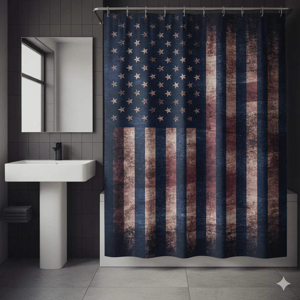 Luxe Fabric Shower Curtain