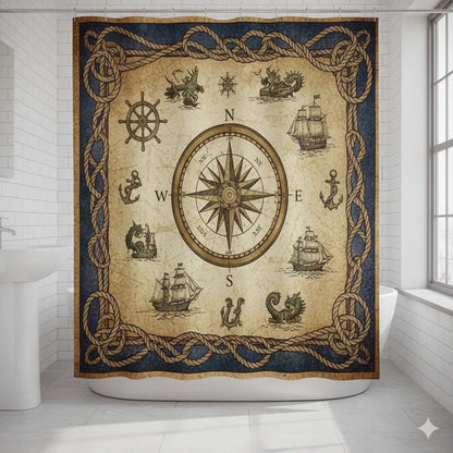 Luxe Fabric Shower Curtain